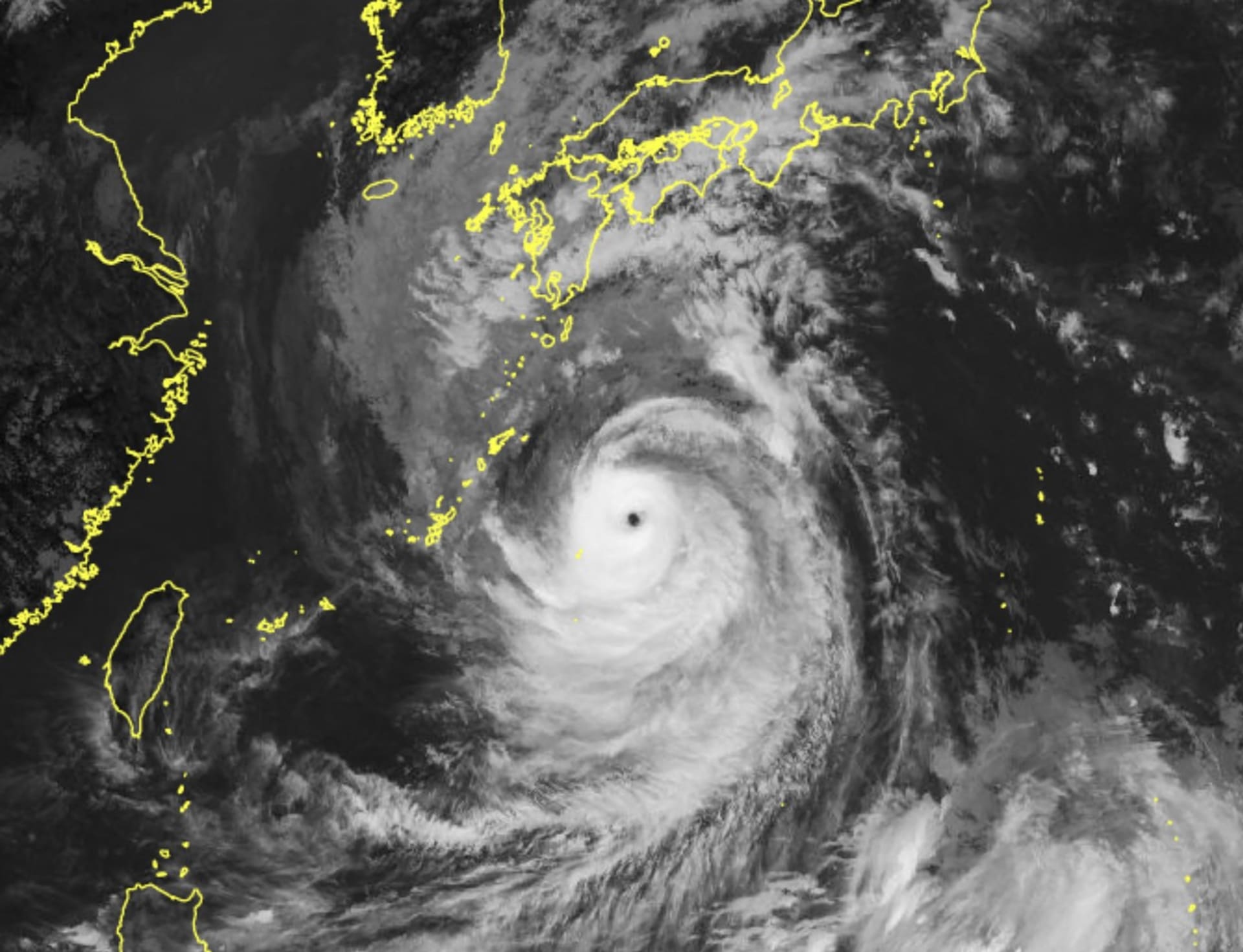 Následky tajfunu (ilustrační foto)