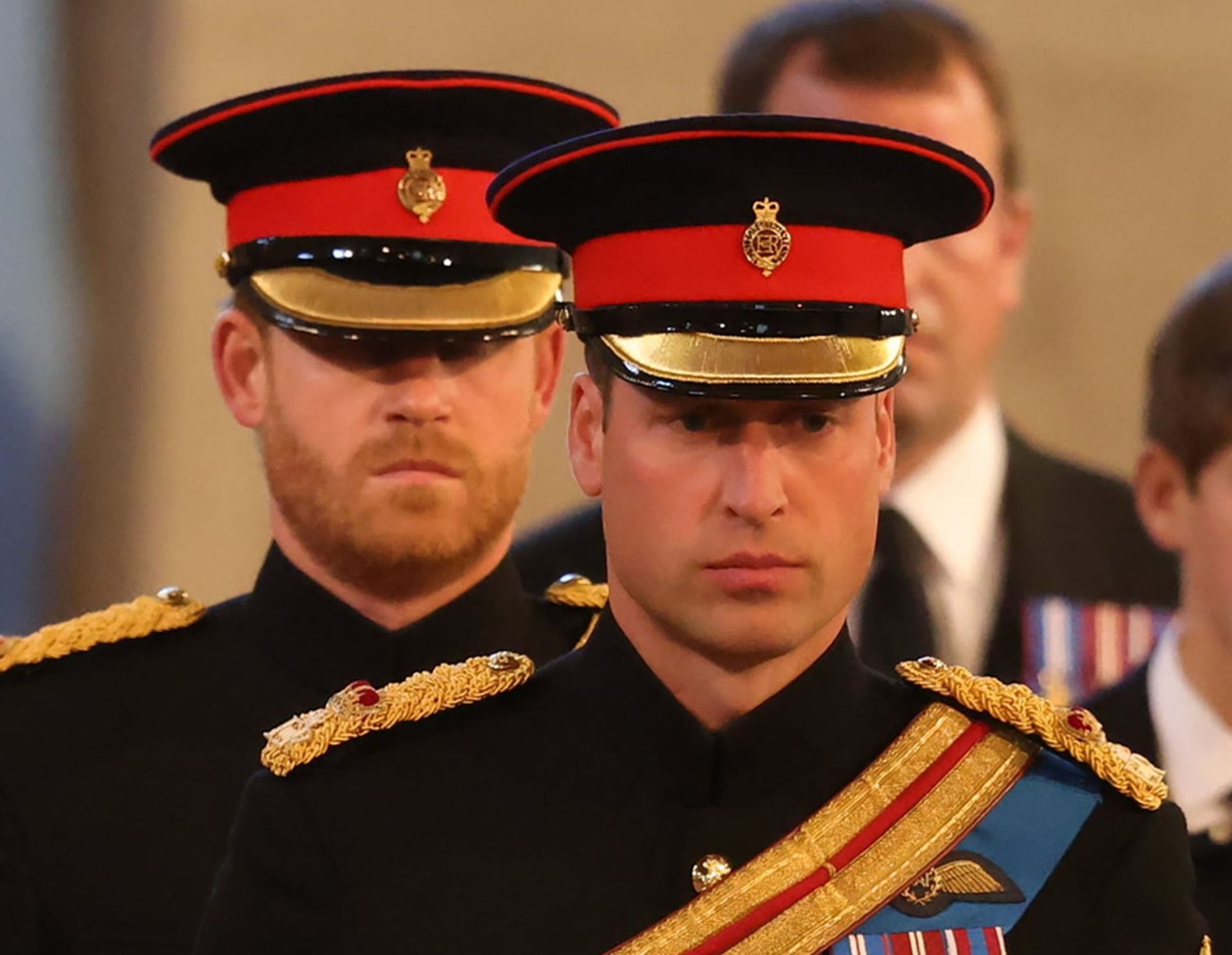 Princové William a Harry při Vigilii princů