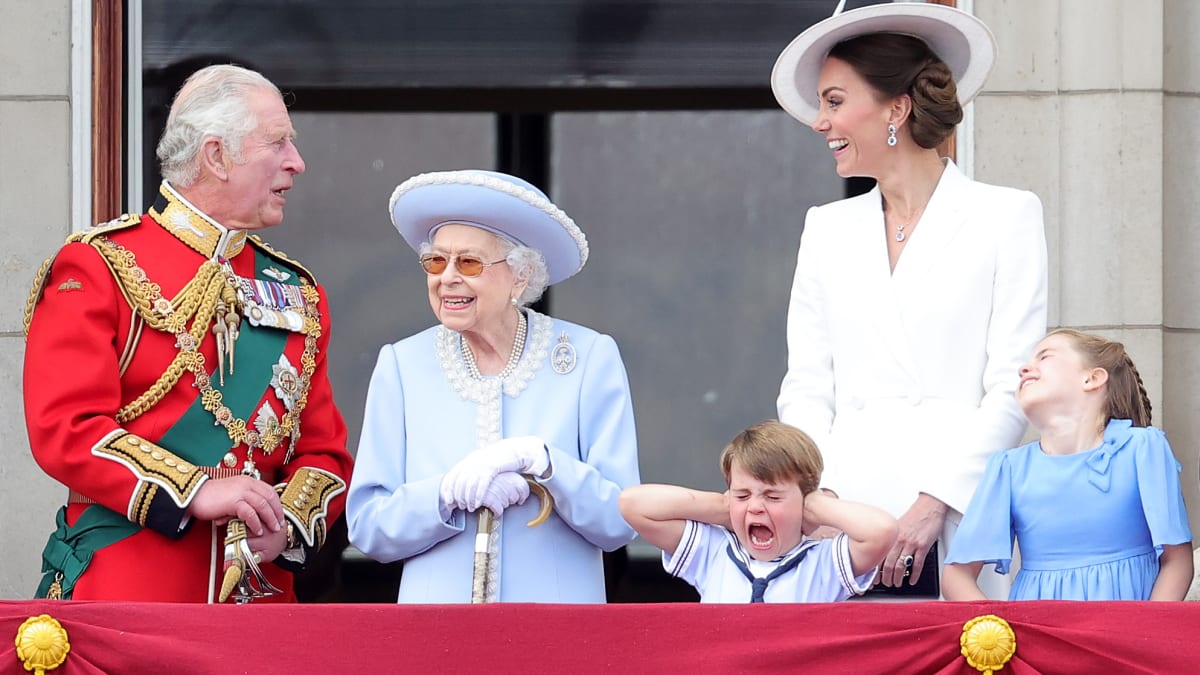 Malý Louis při oslavě platinového jubilea Alžběty II. předvedl, co umí