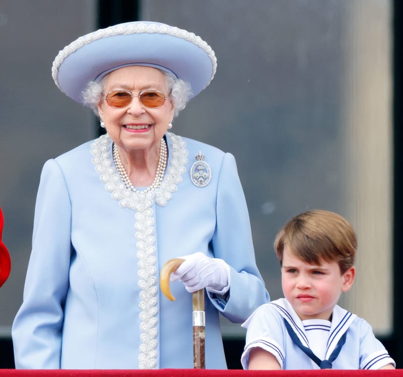 Malý princ Louis se nezúčastnil pohřbu své babičky v loňském roce.
