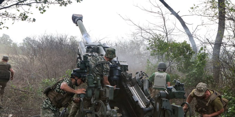 M777 howitzer u Charkova