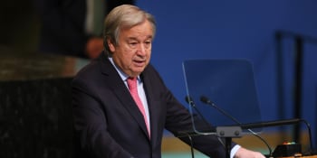 Vyhlídky na mír se zmenšují, říká tajemník OSN Guterres. Světu předal hrozivé poselství