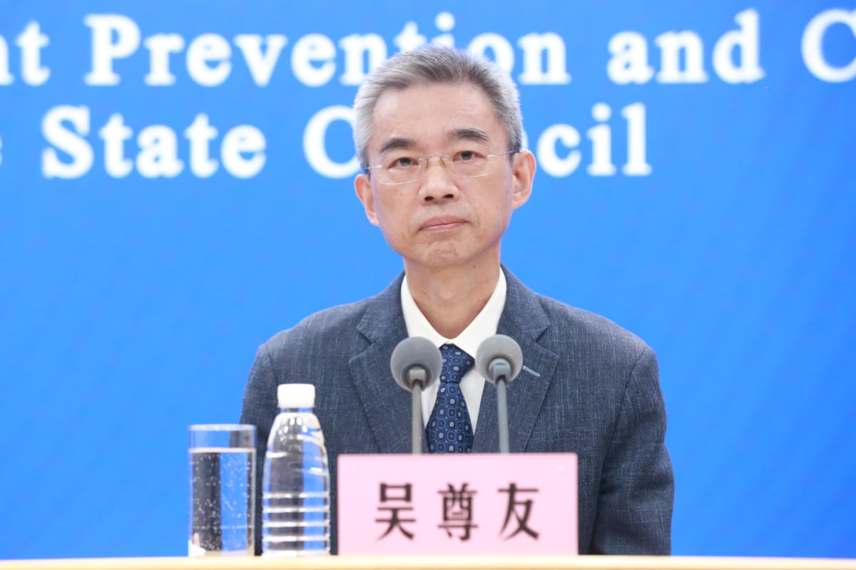 Hlavní čínský epidemiolog Wu Cun-jou