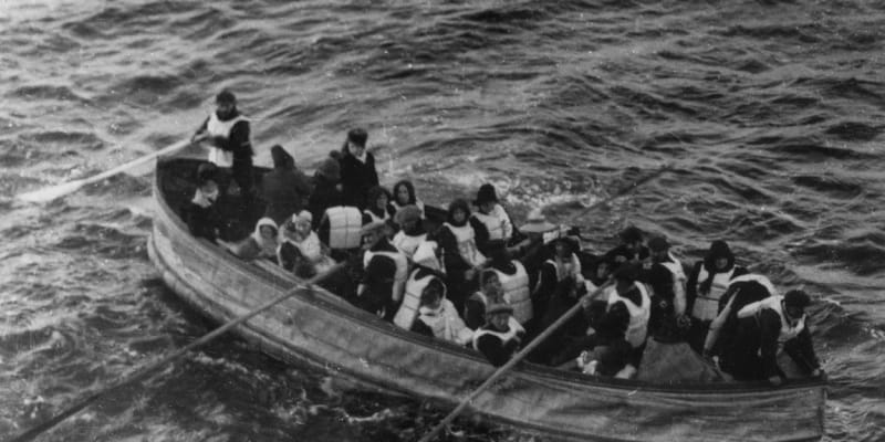 Záchranný člun z Titanicu