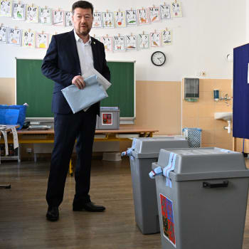 Tomio Okamura (SPD) hlasoval v komunálních a senátních volbách 2022
