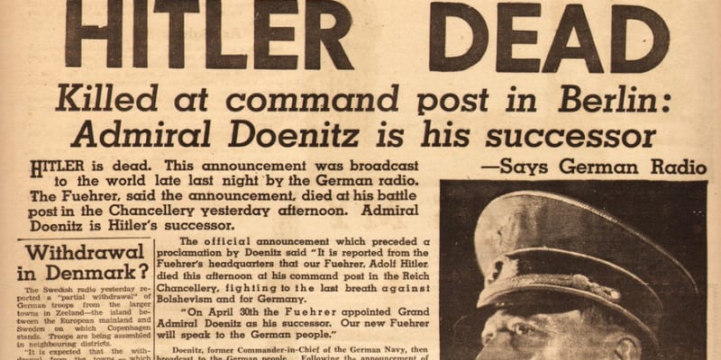 Zpráva o Hitlerově smrti