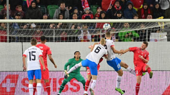 Češi končí v elitní skupině Ligy národů. Zase zahodili penaltu a ve Švýcarsku padli