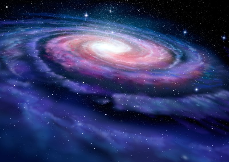 Obří černé díry najdeme ve středu většiny galaxií