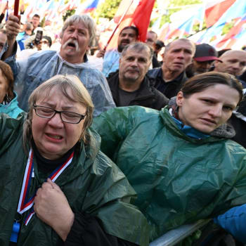 Demonstrace proti vládě se na státní svátek konaly po celém Česku. (28.9.2022)