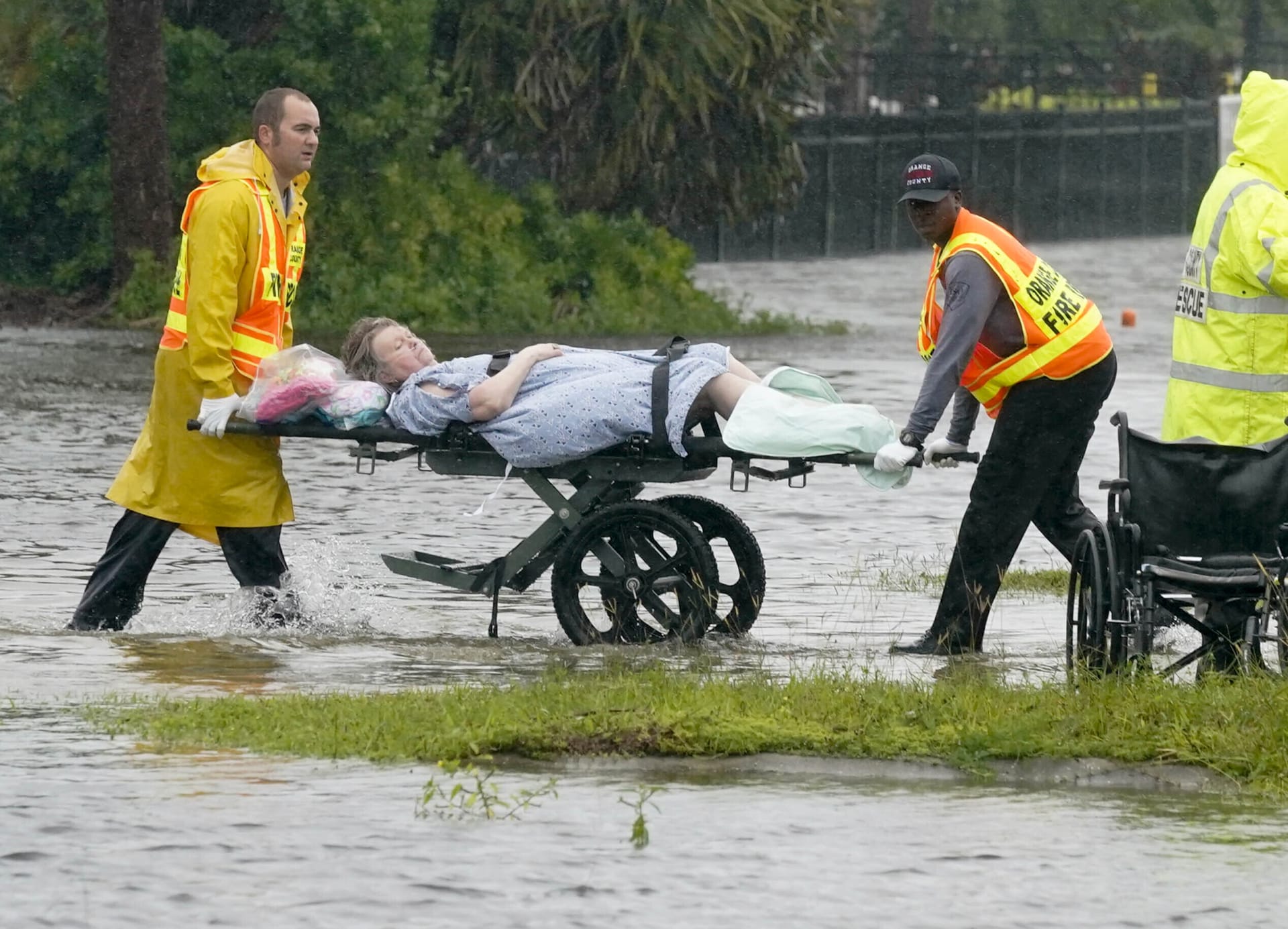 Následky hurikánu na Floridě. Podle neověřených zpráv si vyžádal stovky mrtvých. Snímek z 29. září 2022