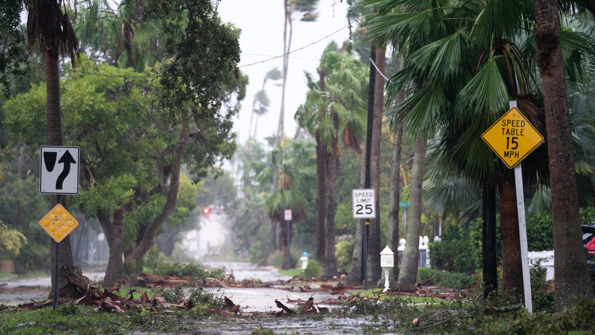 Hurikán Ian dál pustoší Floridu.