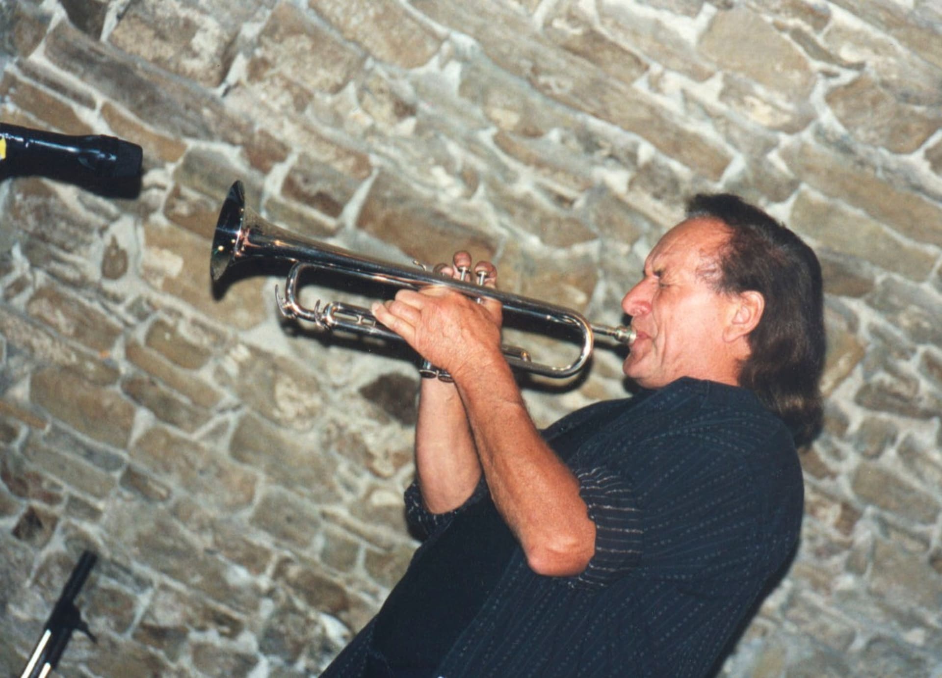 Jazzový trumpetista Laco Déczi v mládí