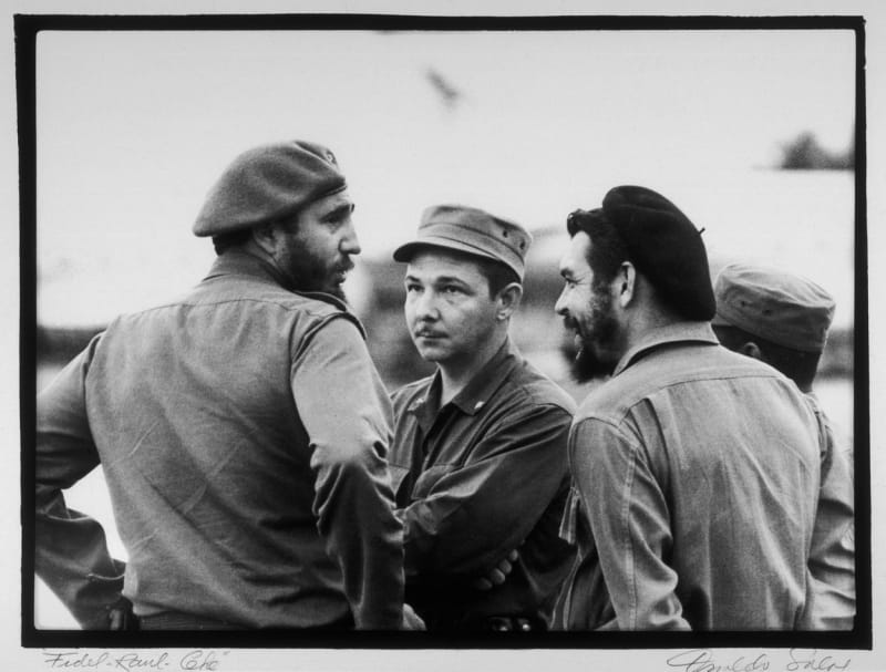 Fidel Castro, Raúl Castro a Che Guevara v roce 1959