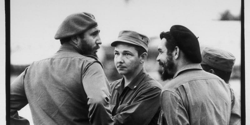 Fidel Castro, Raúl Castro a Che Guevara v roce 1959