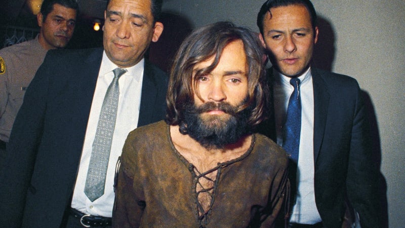Charles Manson, zakladatel Manson Family, v roce 1969