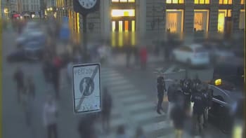 Brutální napadení v centru Prahy: Cizinec skončil v bezvědomí, agresora zadrželi strážníci