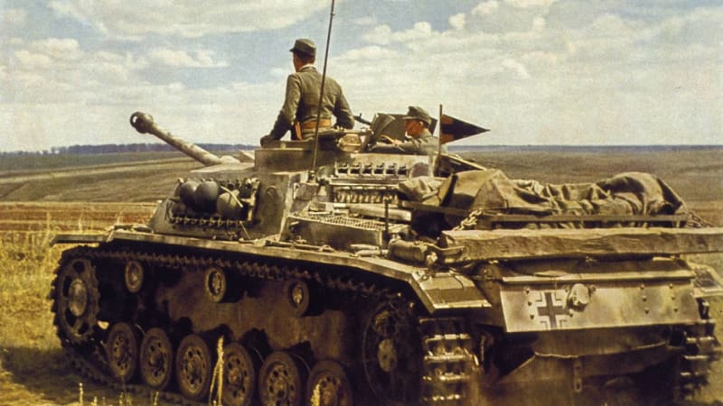StuG III s 5mm kanonem na východní frontě 