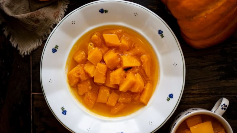 Retro recept: Zavařená dýně à la ananas podle Máma peče doma
