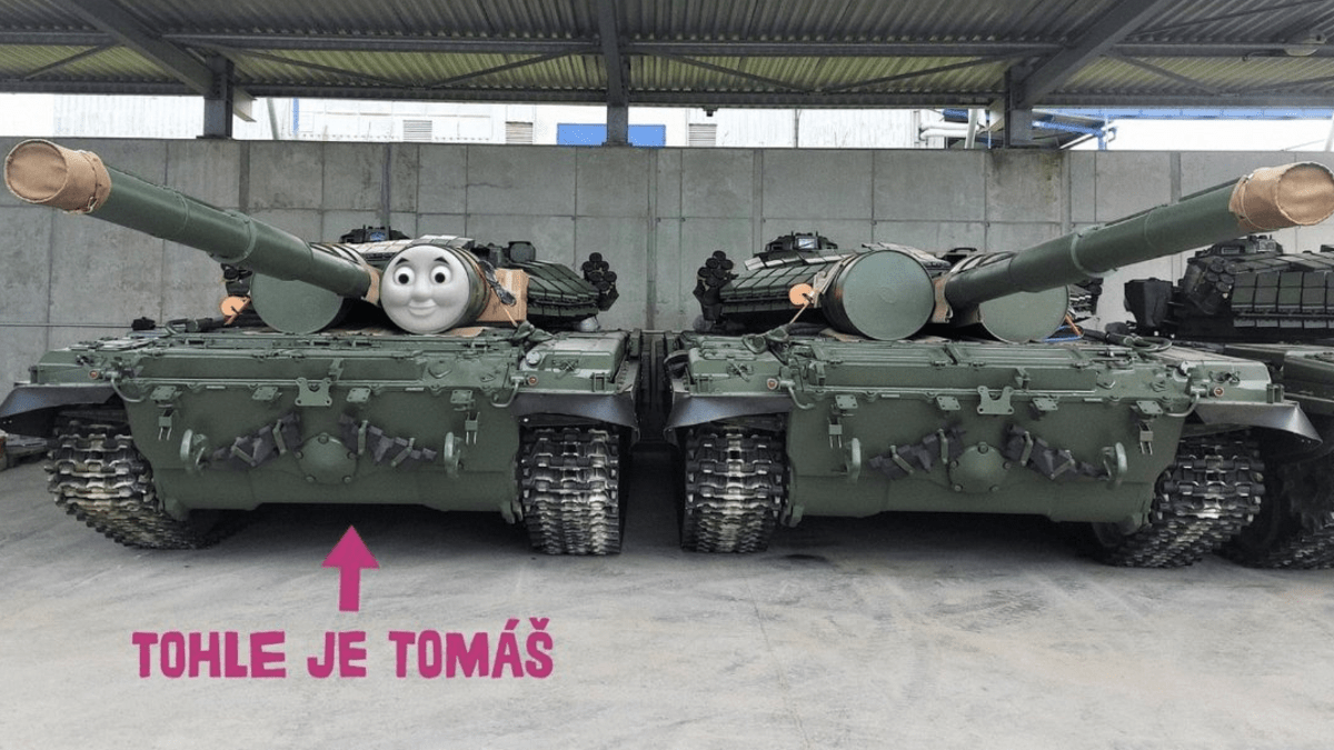 Češi se složili na tank pro ukrajinskou armádu. Pojmenovali ho Tomáš.