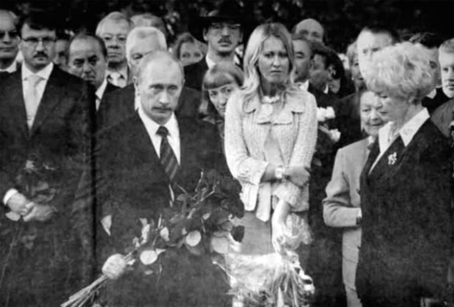Xenija Sobčaková s Vladimirem Putinem