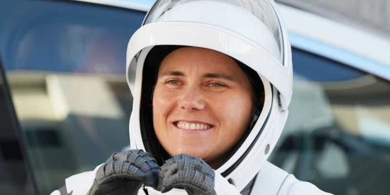 Anna Kikinová míří k Mezinárodní vesmírné stanici.