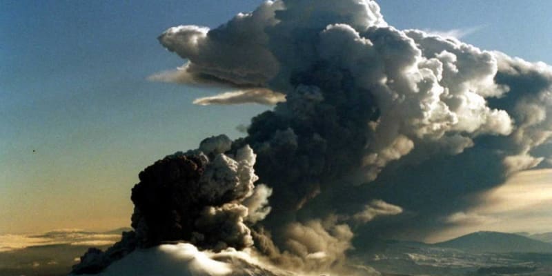 Hora Ruapehu zůstává aktivním vulkánem