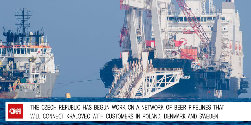 „Česká republika započala výstavbu pivovodu, který propojí Královec se zákazníky v Polsku, Dánsku a Švédsku,“ stojí v dalším příspěvku na téma anexe Kaliningradské oblasti. 