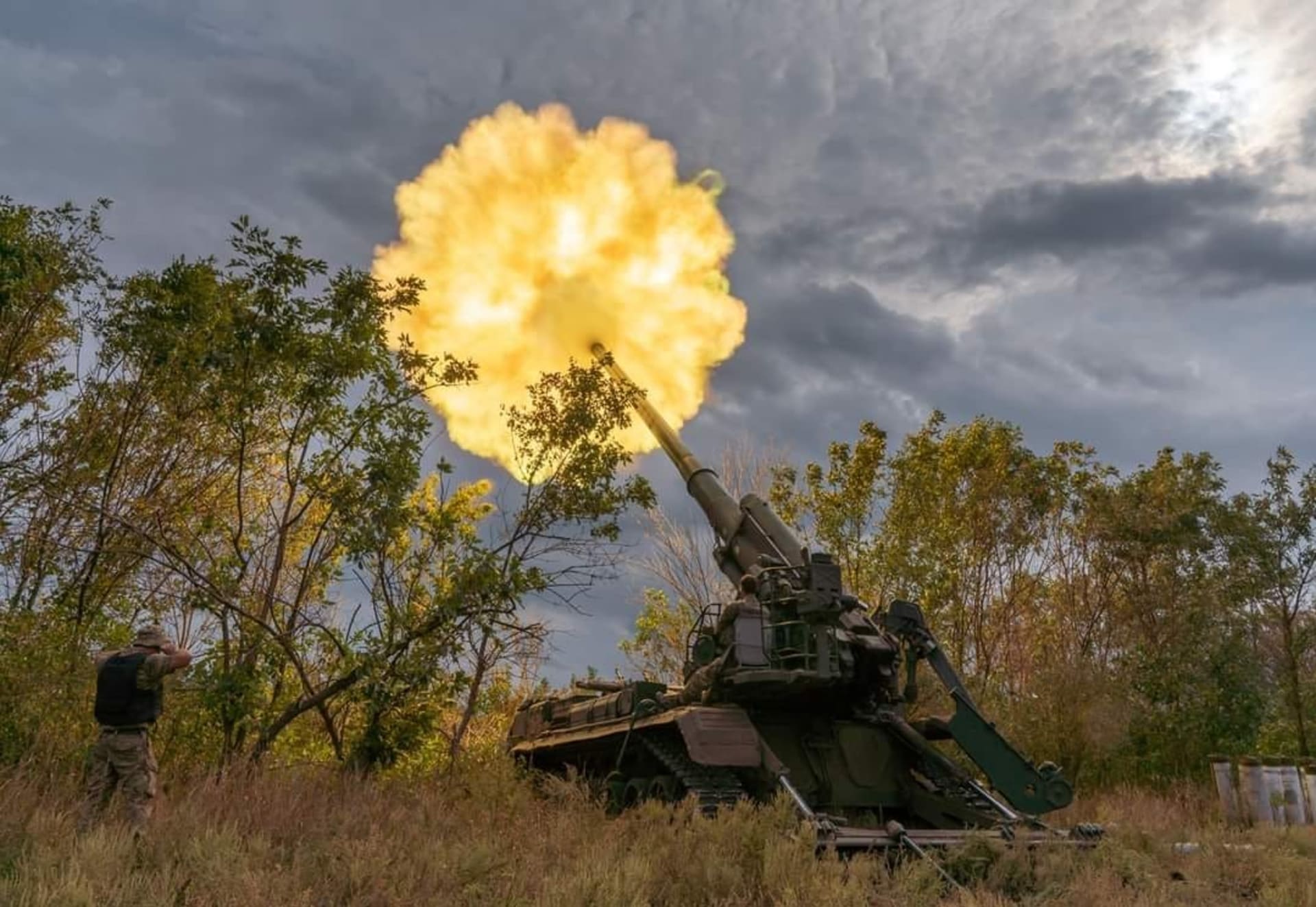 Ukrajinské dělostřelectvo, 26. září