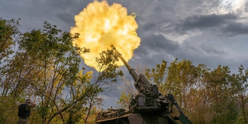 Ukrajinské dělostřelectvo