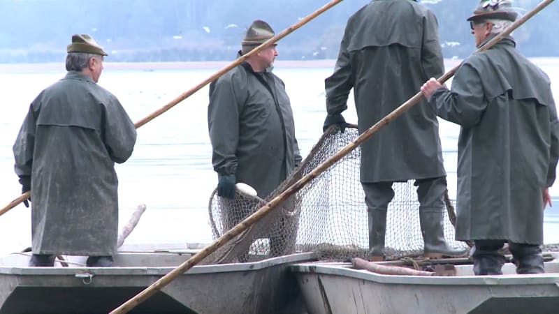 Rybáři zahájili výlov Rožmberka