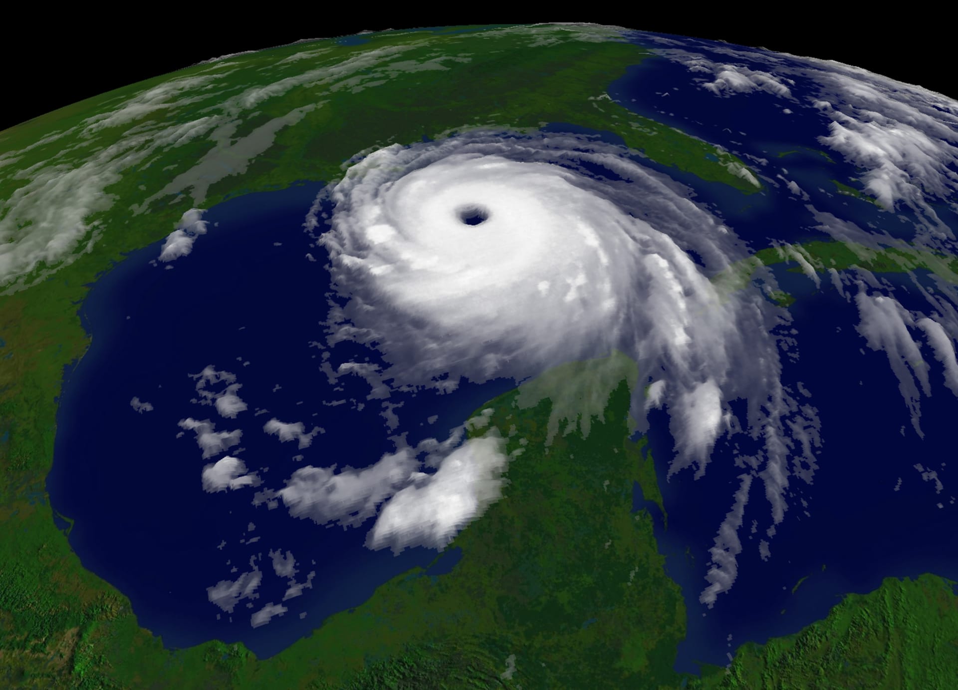 Hurikán Katrina, „úřadující"  v roce 2005, vyšel pojišťovny zhruba na 40 miliard dolarů.