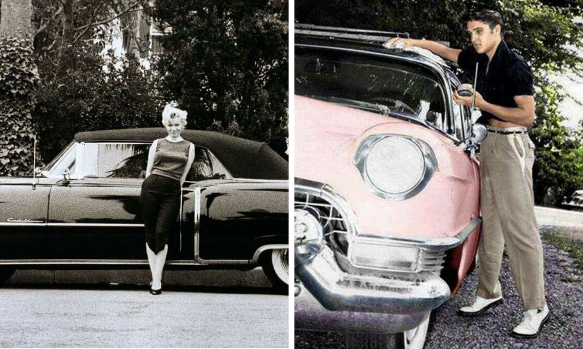 Cadillac si oblíbila řada celebrit. Například Marylin Monroe vlastnila Cadillac Eldorado a Elvis Presley dnes ikonický růžový Fleetwood Series 60.