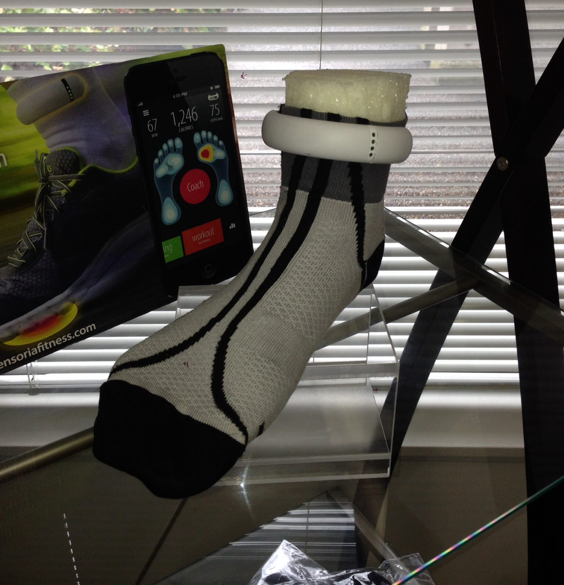 Heapsylon Sensoria Smart socks