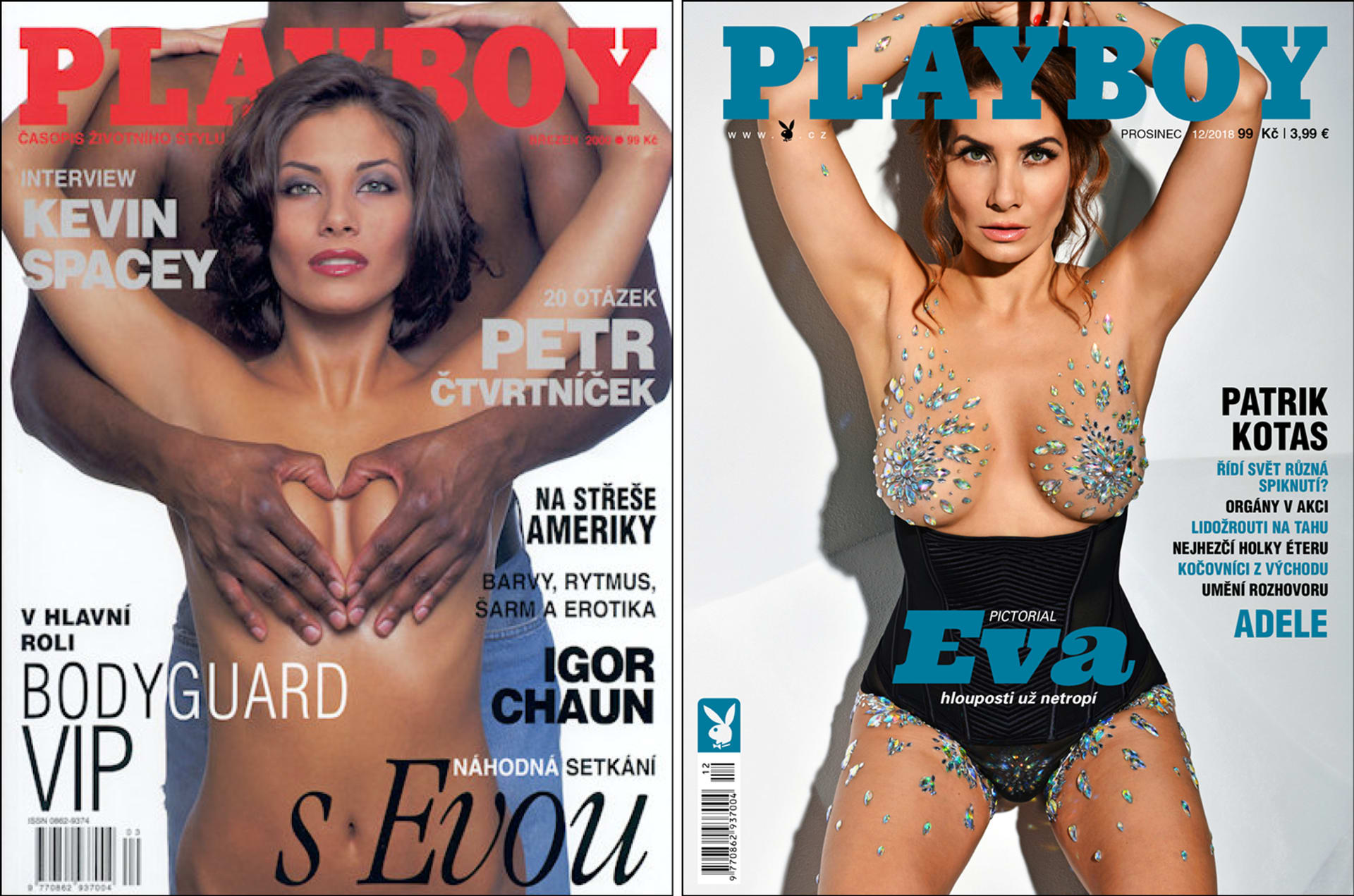 Eva znovu ovládla titulní stranu časopisu Playboy po téměř dvaceti letech.