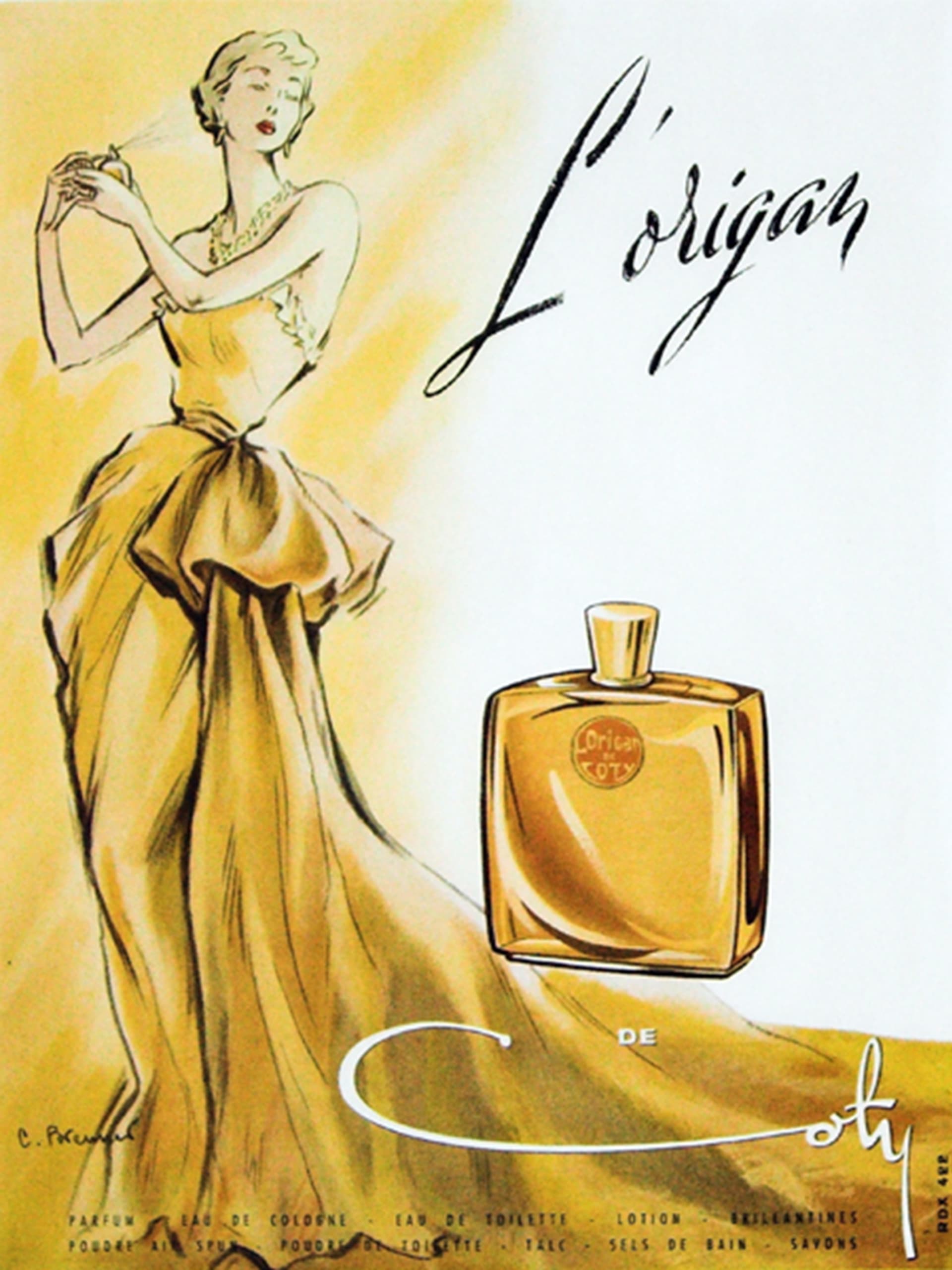 K jednomu z významných zápisů do historie parfémů došlo v roce 1905, kdy byl uveden L’Origan.