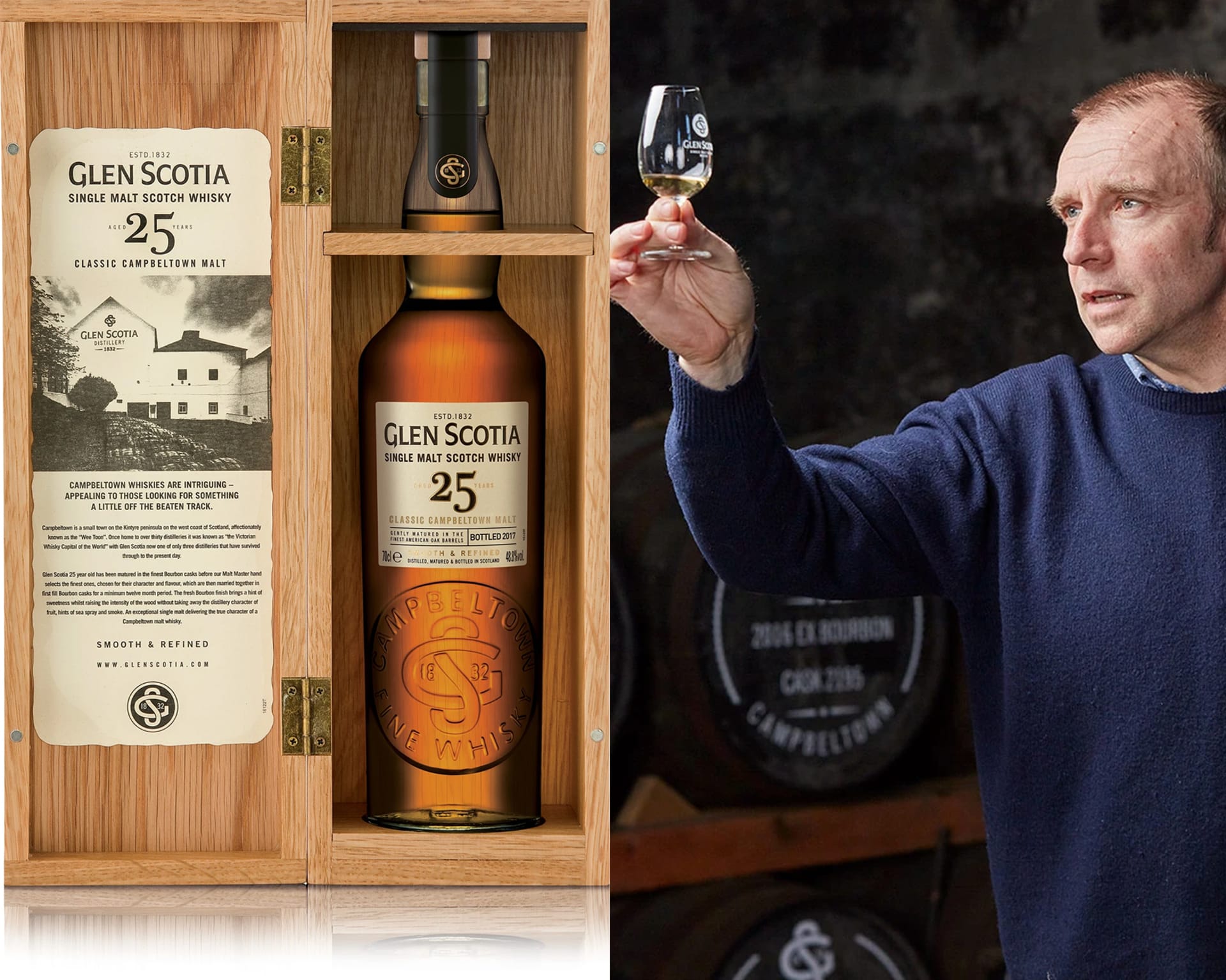 Kvalitně odvedená práce pod vedením master distillera Iaina McAlistera přinesla ovoce v podobě vítězství whisky Glen Scotia 25 Year Old na SFWSC.