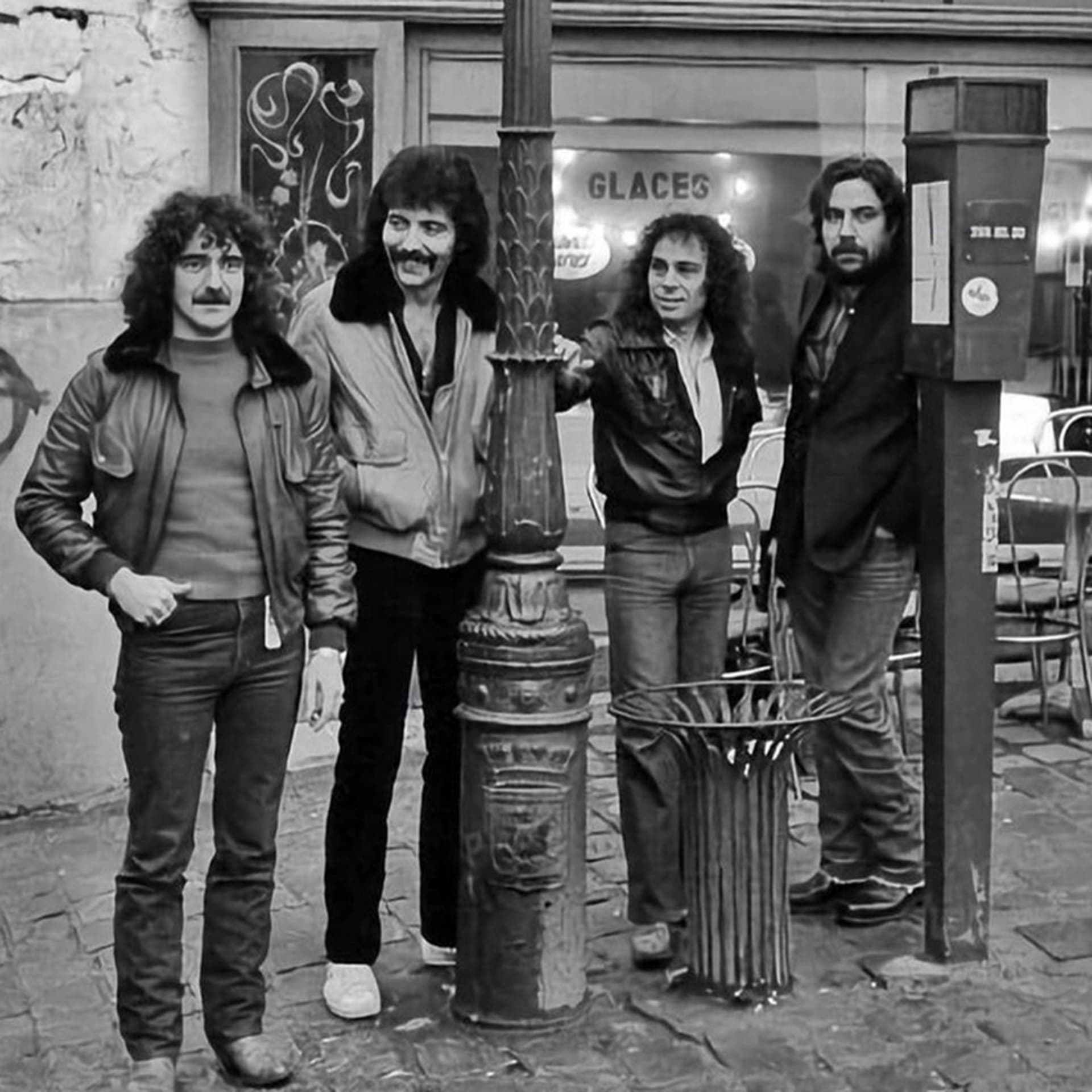 Black Sabbath ve složení Geezer Butler, Tony Iommi, Ronnie James Dio, Bill Ward.