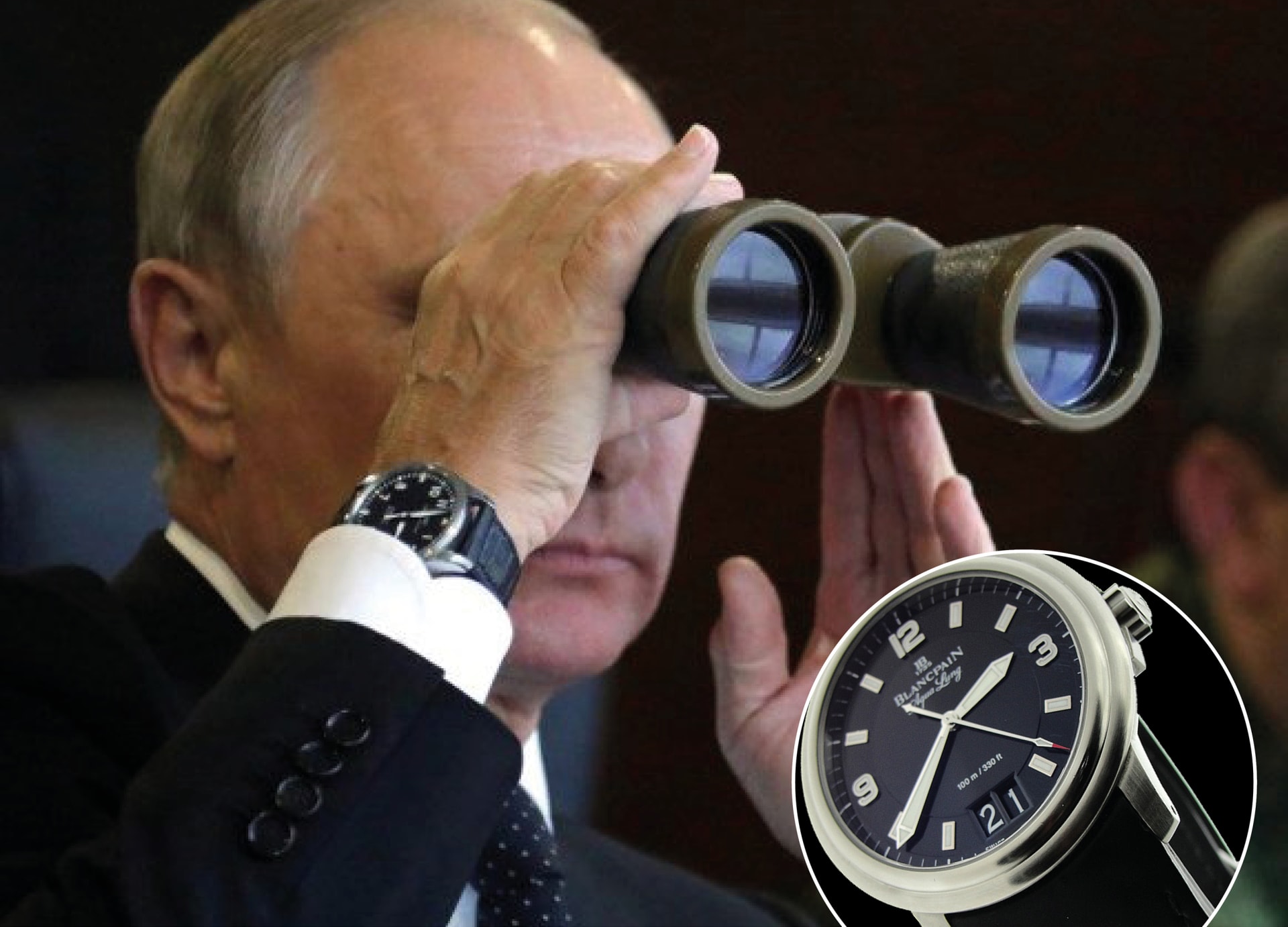 Vladimir Putin & Blancpain Aqua Lung Grande Date
