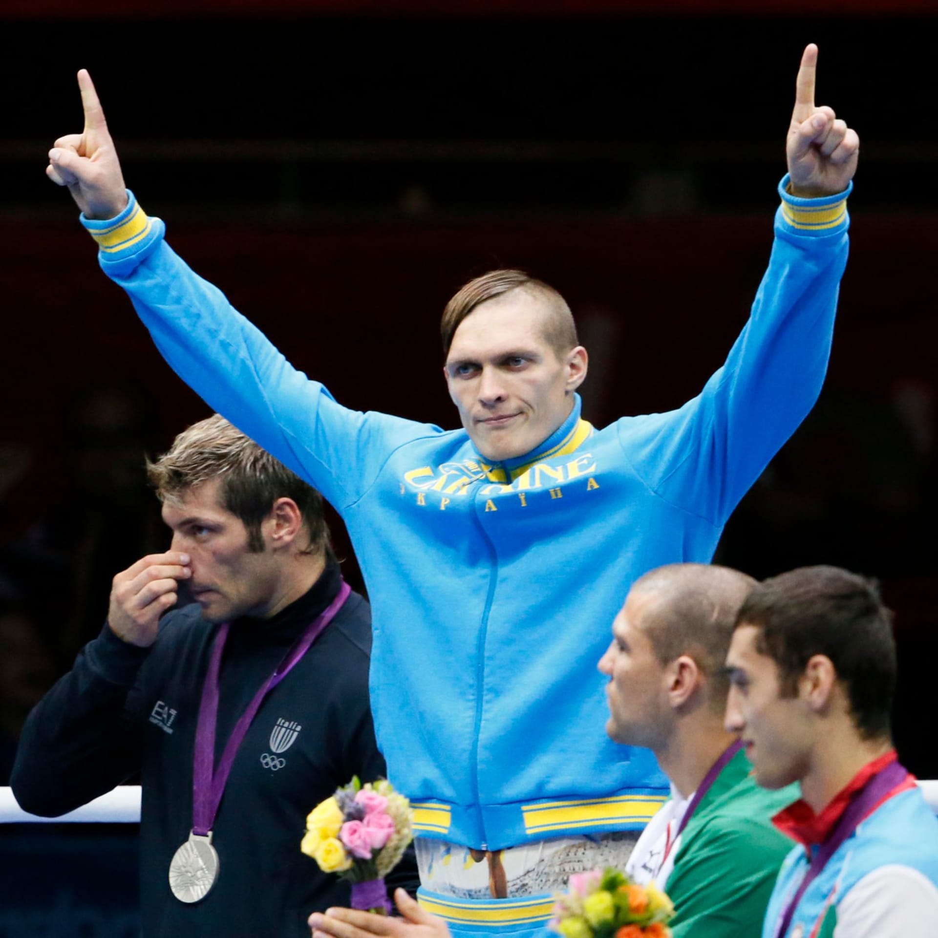 V roce 2012 vybojoval Oleksandr Usyk v Londýně zlatý úspěch v těžké váze.