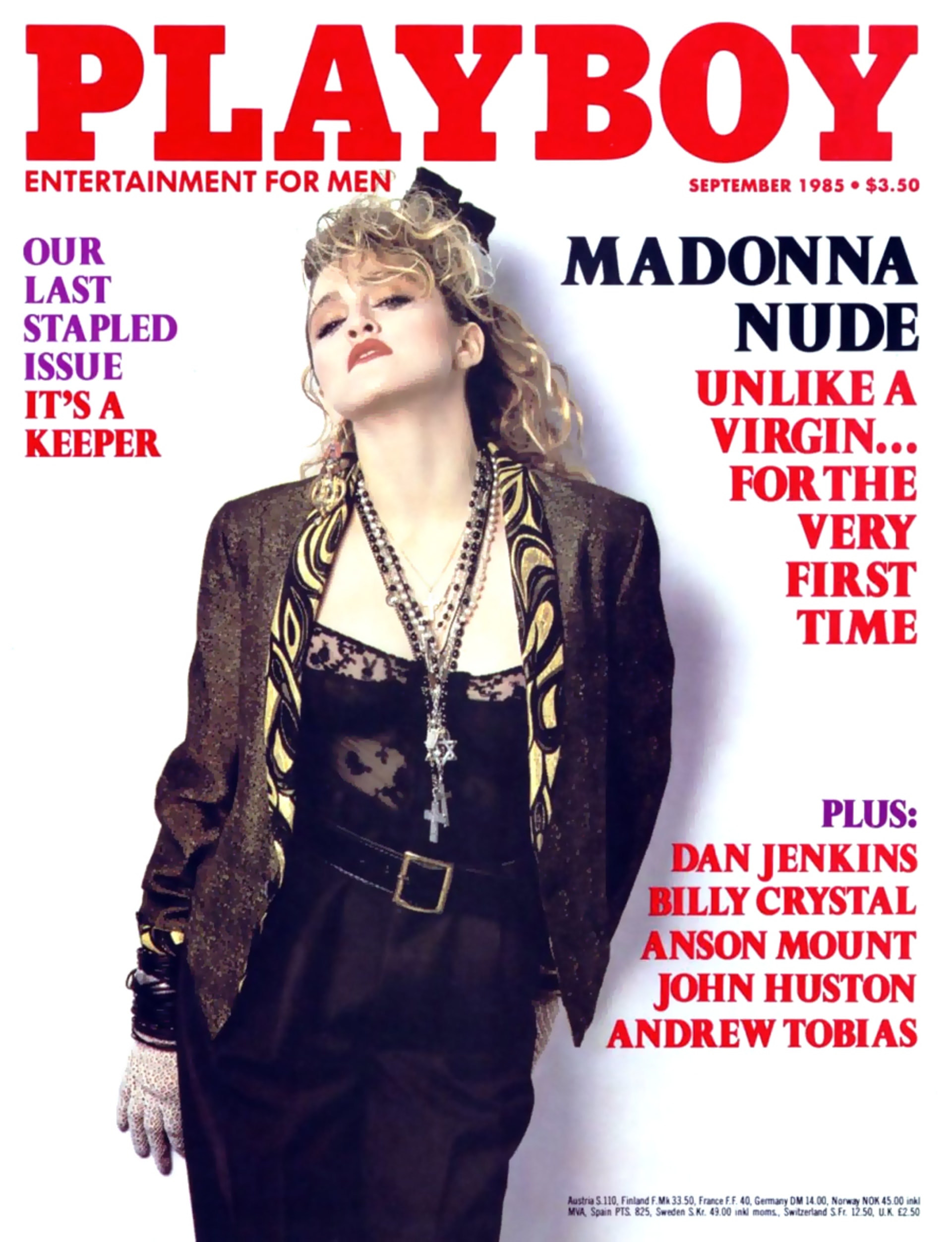 Madonna se objevila i na titulní straně časopisu Playboy.