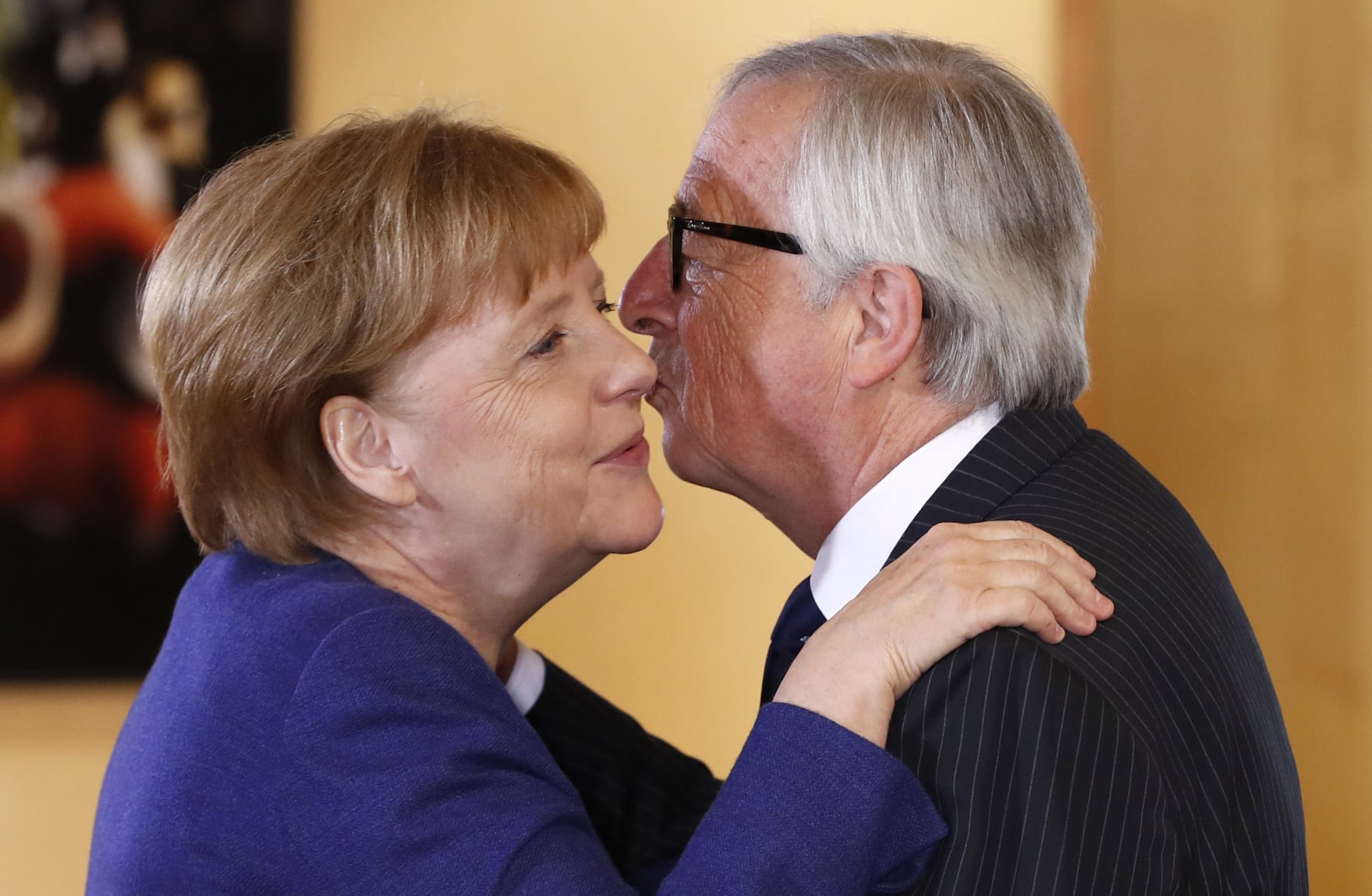 Angela Merkel a Jean-Claude Juncker