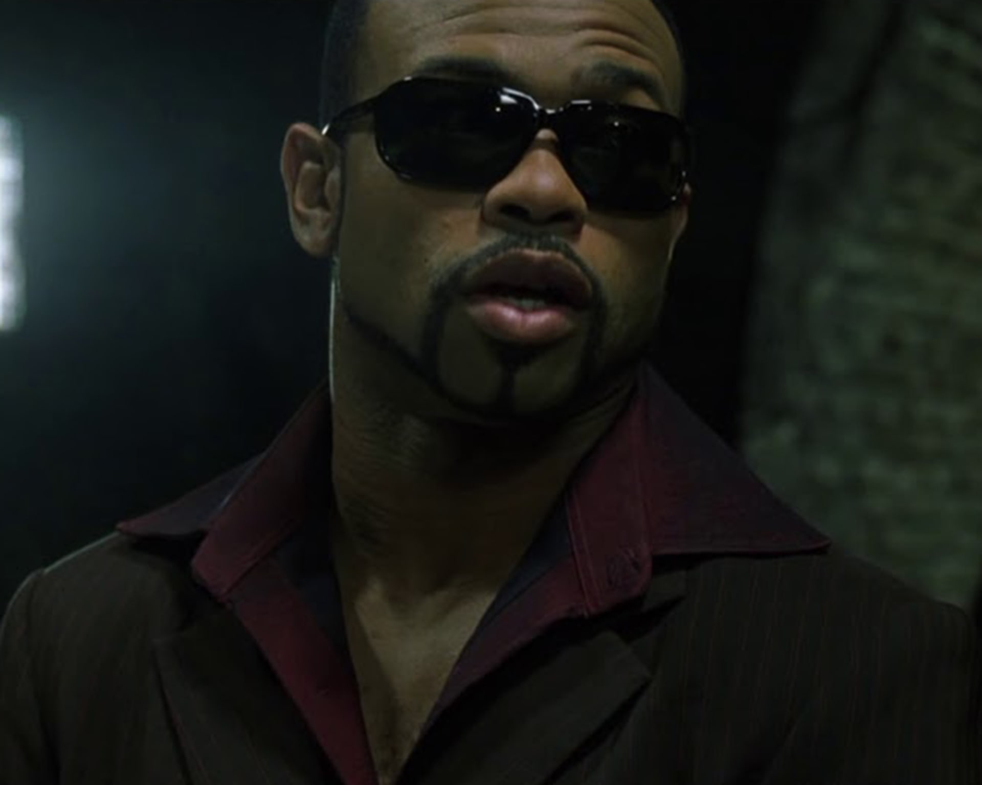 Bývalý šampion se představil také v menších filmových rolích. Tady ve snímku Matrix Reloaded.