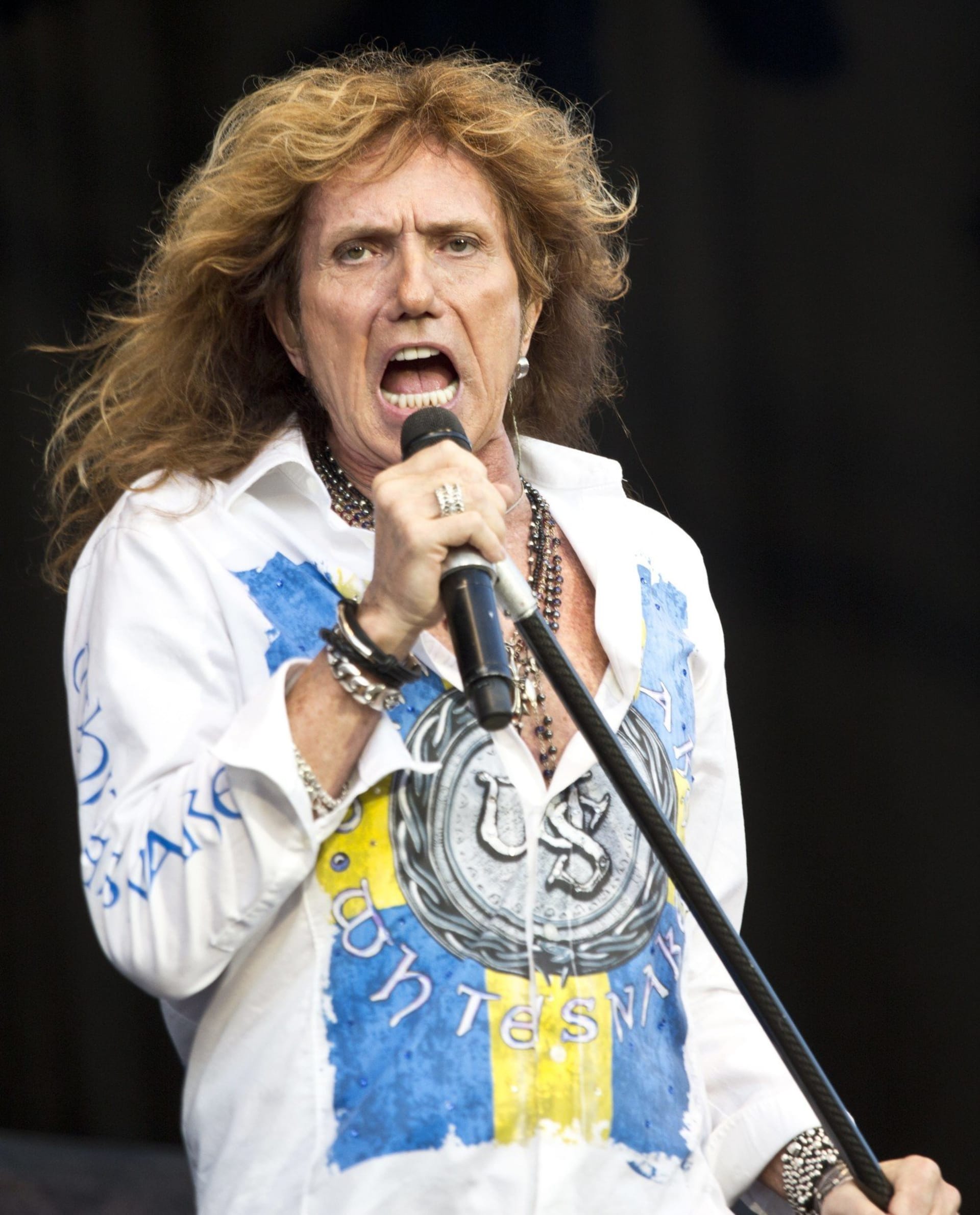Jednou z hvězd večera bude David Coverdale, zakladatel skupiny Whitesnake.