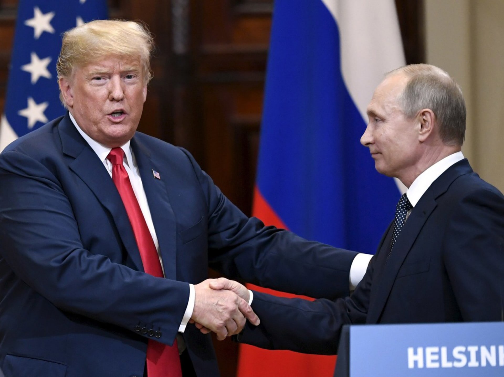 Donald Trump s Vladimirem Putinem