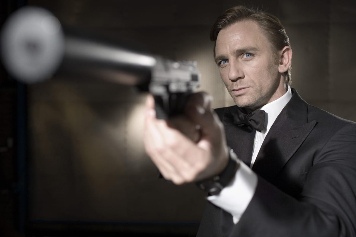 Daniel Craig. Velmi povedený James Bond.
