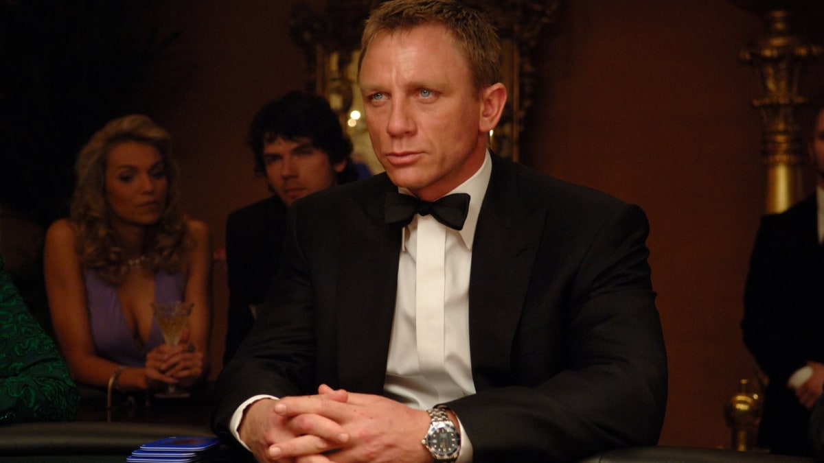 Daniel Craig v Casino Royale.