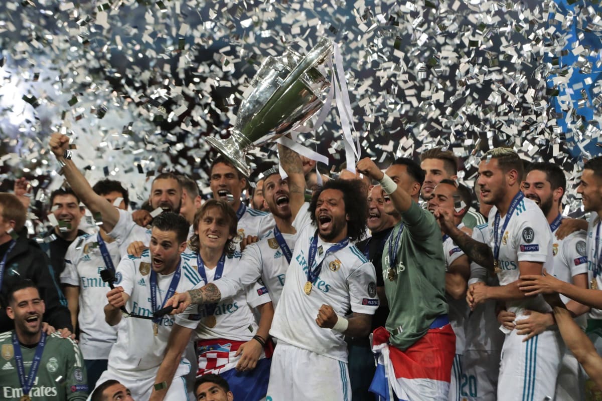 Real Madrid letos na jaře triumfoval v Lize mistrů už posedmé.