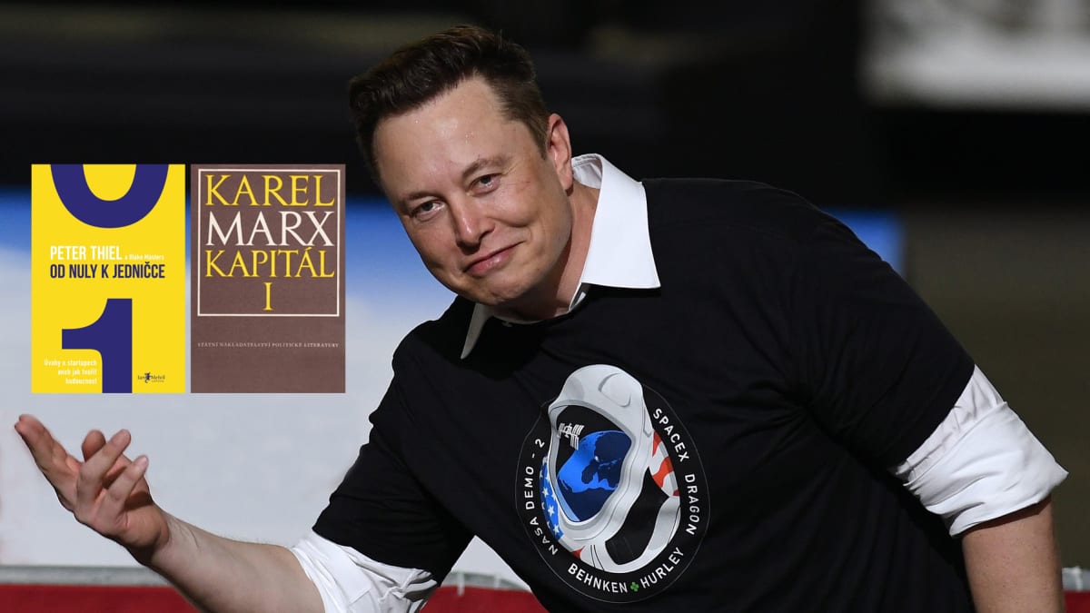 5 knih, které nejvíc ovlivnily Elona Muska