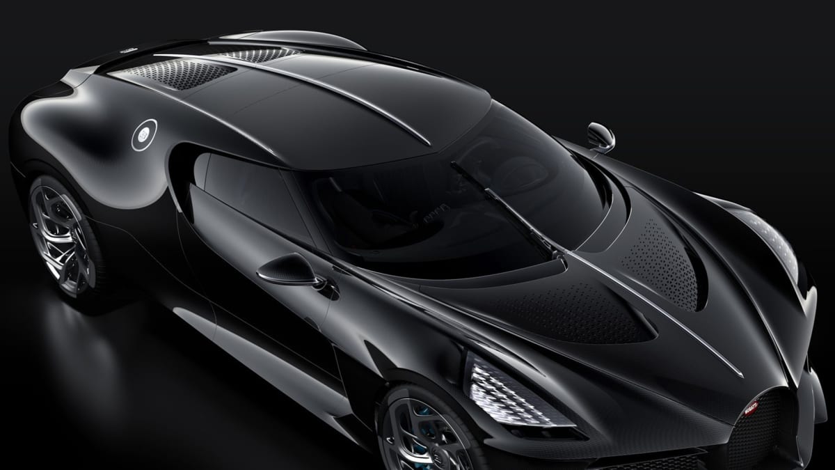 Bugatti La Voiture Noire s cenovkou 19 milionů dolarů vzniklo v jediné exempláři.
