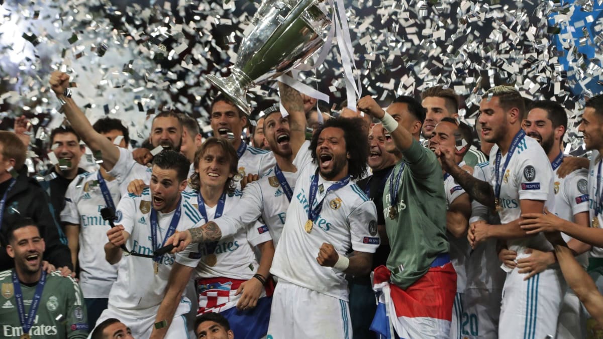 Real Madrid během pěti let čtyřikrát triumfoval v Lize mistrů.
